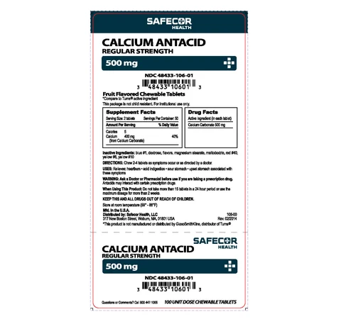 Calcium Antacid 포장