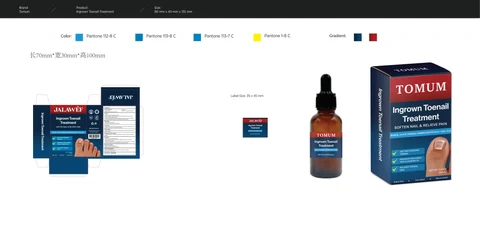 Ingrown Nail Treatment packaging