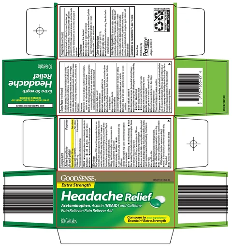 good sense headache relief packaging