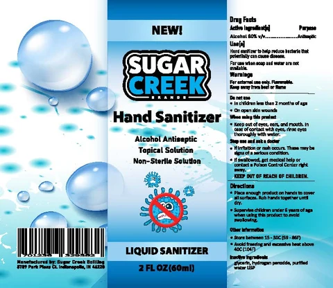 Hand Sanitizer packaging