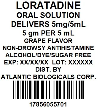 Loratadine packaging