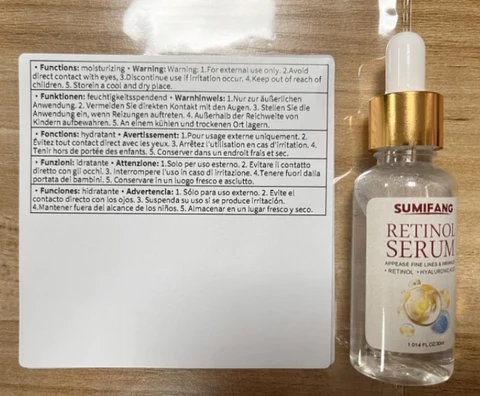 RETINOL SERUM 포장
