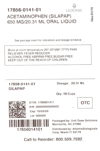 Childrens Silapap packaging