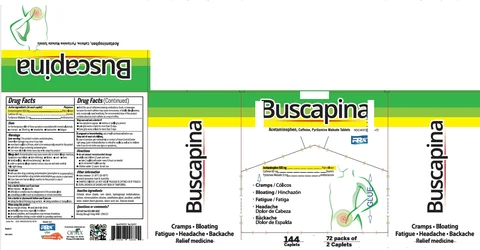 Buscapina packaging