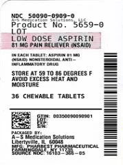 Low Dose Aspirin packaging