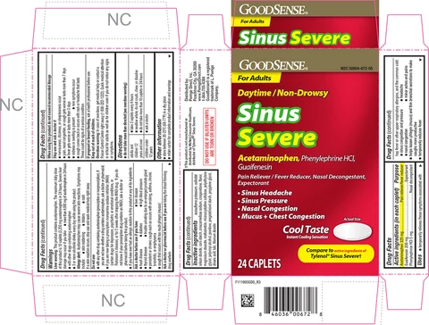 Sinus Severe 포장