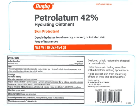 Rugby Petrolatum HydratingSkin Protectant 포장