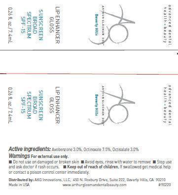 LIP ENHANCER GLOSS SUNSCREEN BROAD SPECTRUM SPF15 packaging