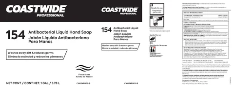 154 Antibacterial Liquid Hand 포장
