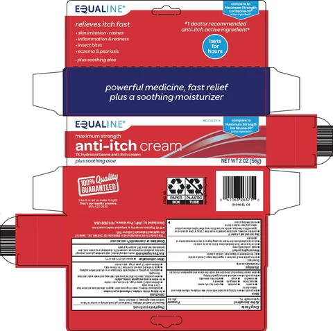 equaline anti itch packaging