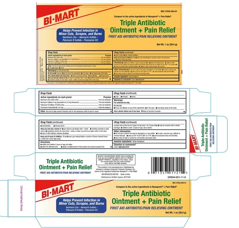 Triple Antibiotic Plus Pain Relief packaging