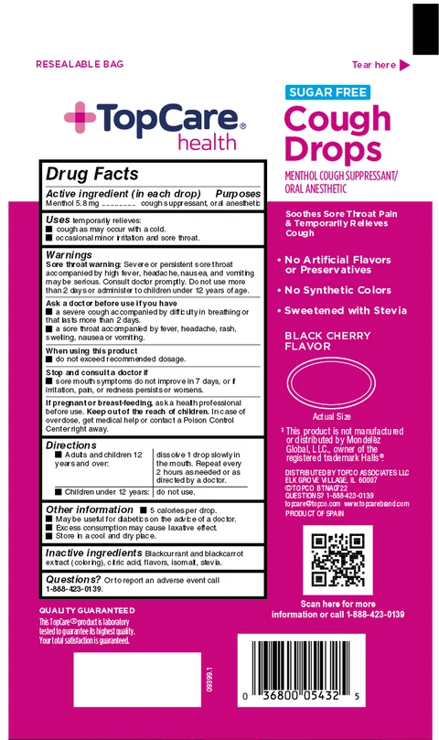 Sugar Free Cough Drops 포장