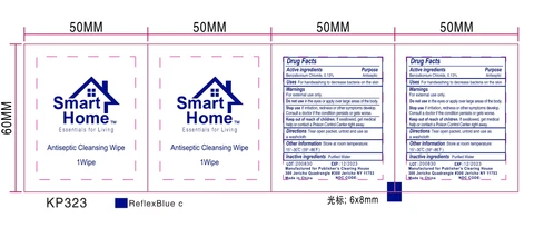 Antiseptic Cleansing Wipe 포장