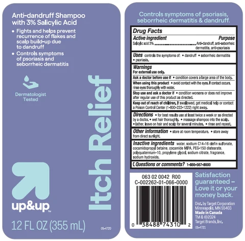 upandup Anti-dandruff with Salicylic AcidAnti-dandruff, anti-seborrheic dermatitis, anti-psoriasis 포장
