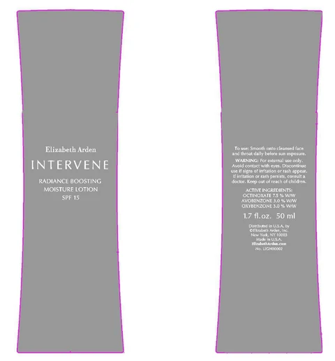 Intervene Radiance Boosting Moisture Lotion Bottle
