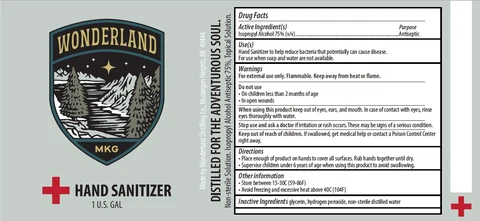 Hand Sanitizer 포장