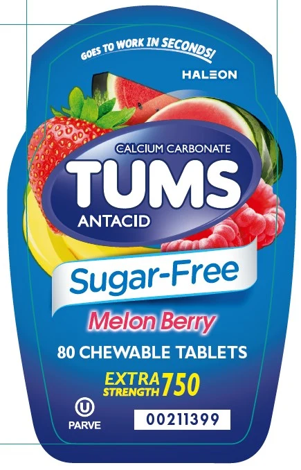 TUMSExtra Strength Sugar-Free 포장
