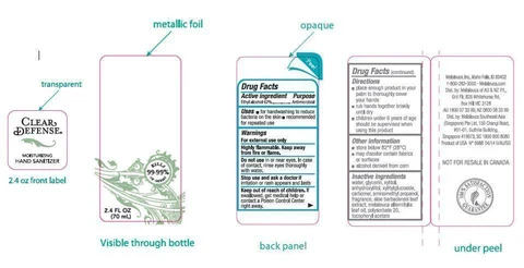 Clear DefenseCitrus Sage packaging