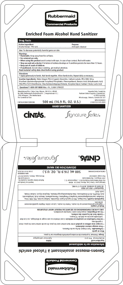 Signature Series Enriched Foam Alcohol Hand Sanitizer 포장