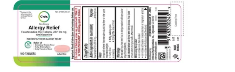 Crcle Fexofenadine Hydrochloride 포장