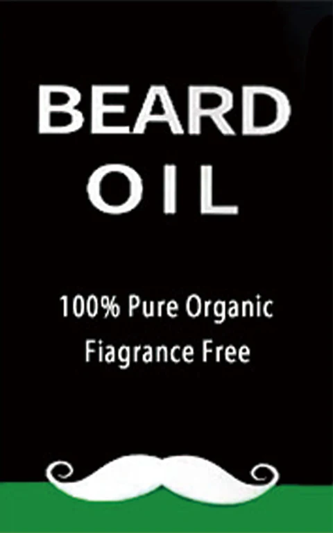 Beard Oil 포장