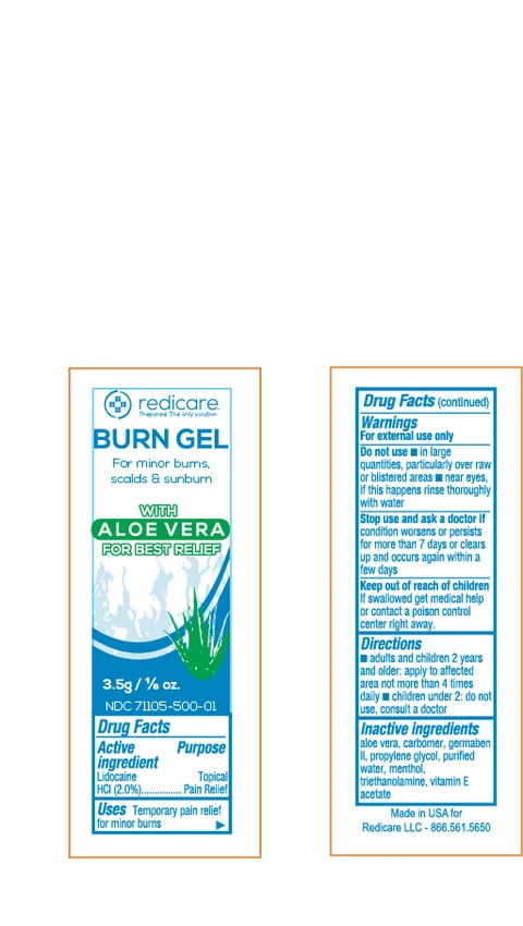 Redicare Burn Gel 포장
