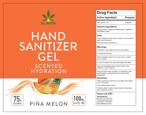 Hand Sanitizer 포장