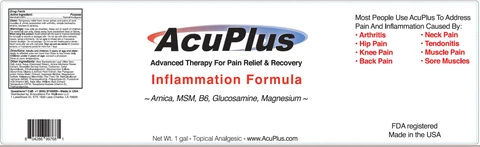 AcuPlus Pain Relief 포장