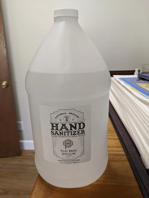 Hand Sanitizer packaging