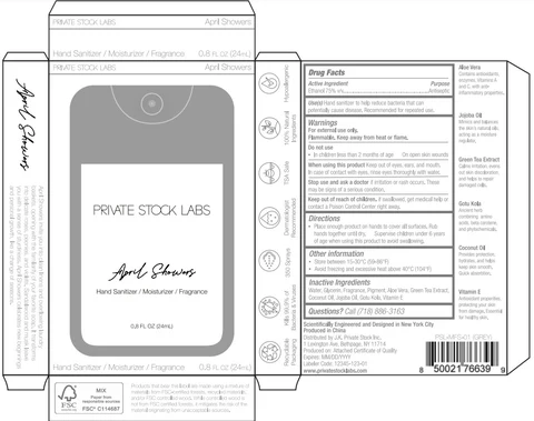 Hand Sanitizer packaging
