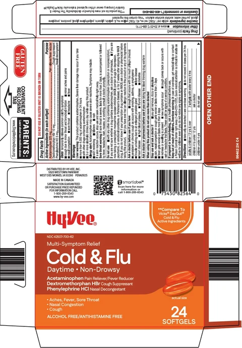 cold and flu 포장