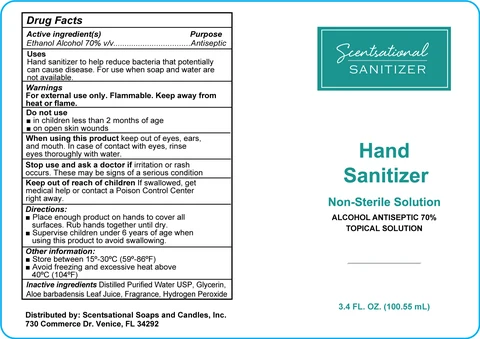 Hand Sanitizer packaging