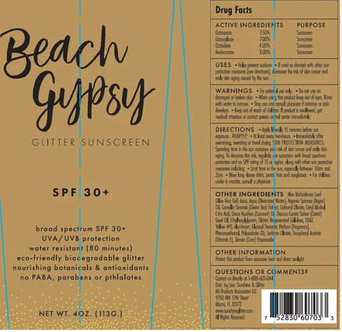 Beach Gypsy SPF-30 포장