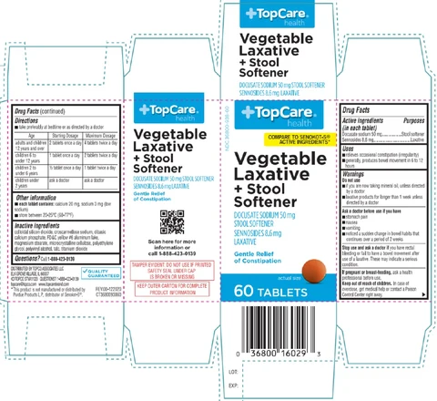 Vegetable Laxative and Stool Softner 포장