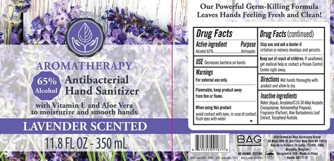 Aromatherapy Antibacterial Hand Sanitizer Lavnder Scentedwith vitamin E and aloe vera 포장