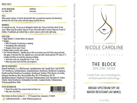 The Block packaging