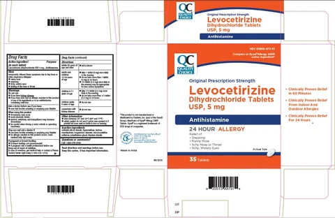 levocetirizine dihydrochloride 포장