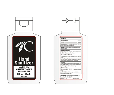 Hand Sanitizer packaging