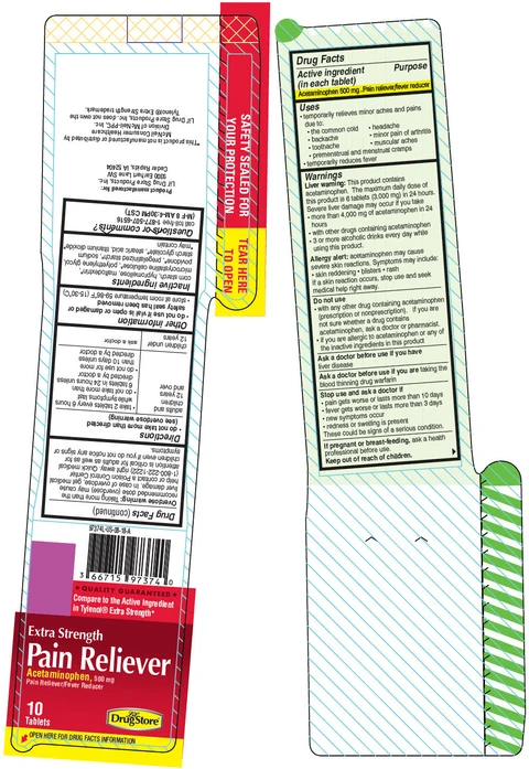 Lil Drug Store Pain Reliever Extra Strength packaging