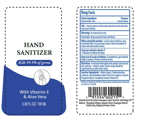 Hand Sanitizer packaging
