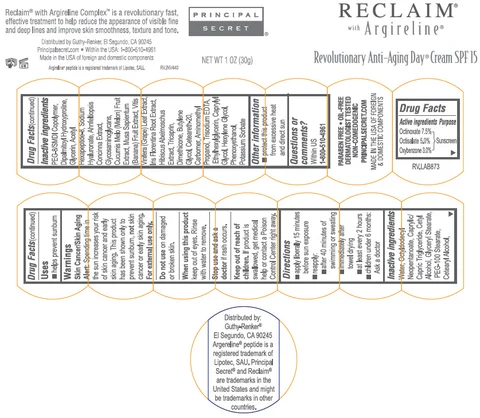 Reclaim Revolutionary Anti-Aging Day SPF15 포장