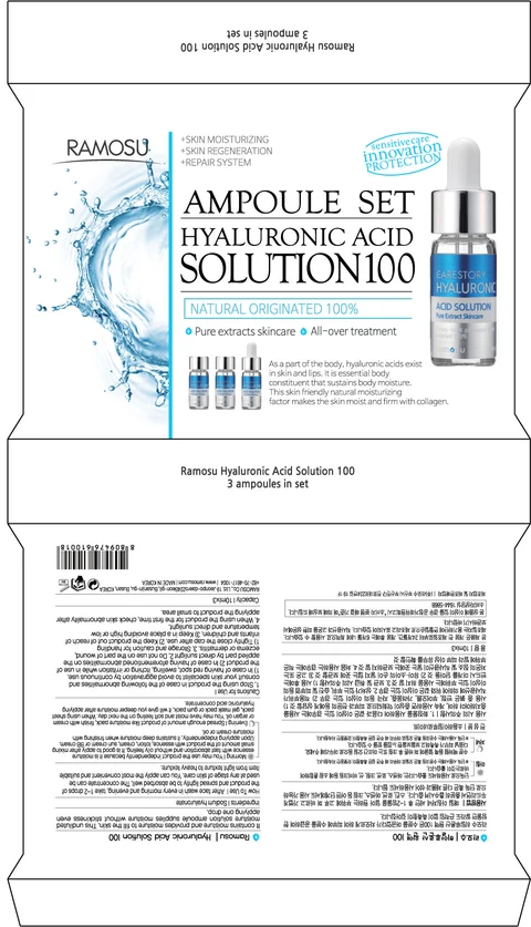 Ramosu Hyaluronic Acid Solution 100 포장