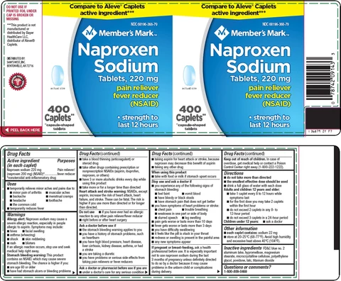 members mark naproxen sodium 포장