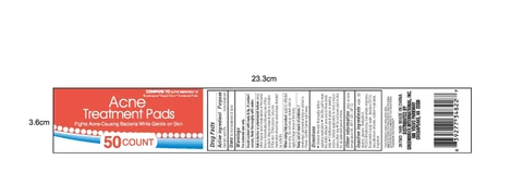 Acne Treatment Pads 포장