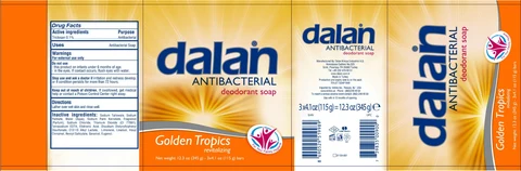 Dalan Antibacterial Deodorant Golden Tropics 포장
