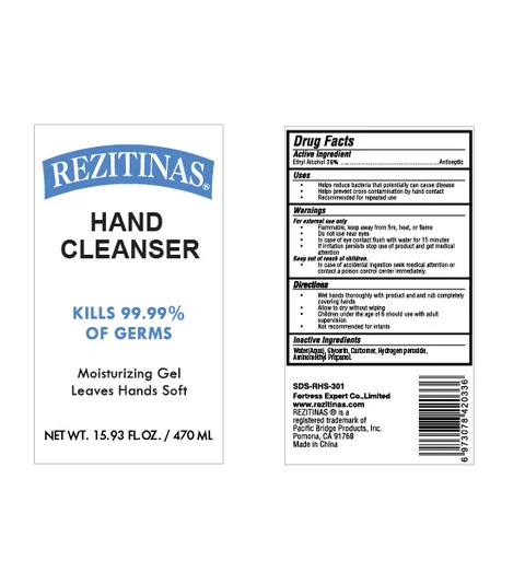 Hand Cleanser packaging