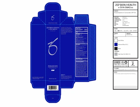 ZO Skin Health Broad-Spectrum Sunscreen SPF 50 포장