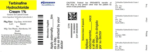 Terbinafine Hydrochloride packaging