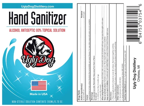 Hand Sanitizer packaging