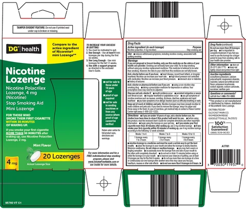 DG HEALTH NICOTINE 포장